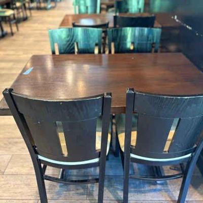 DBB030 Commercial Grade Restaurant Table and Chair Set