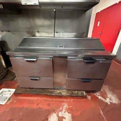 DBB373- Beverage-air Prep Table Refrigerator 