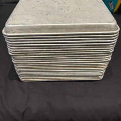 DBB211 Lot Commercial Grade Aluminum Baking Pans 6”x10”