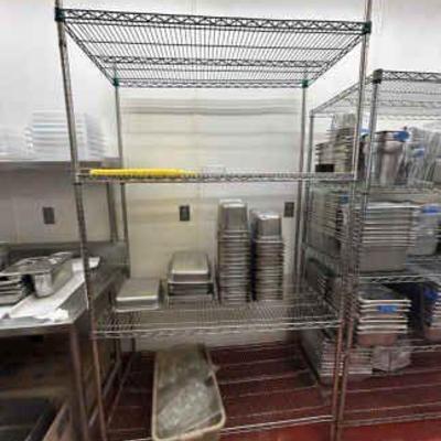 DBB491- Metal Shelving 