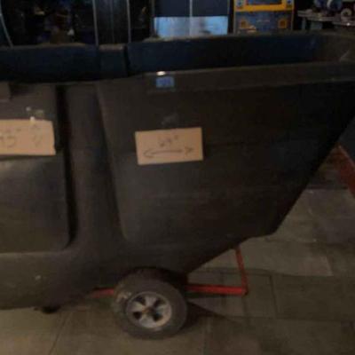 DBB723 Large Industrial Utility Cart/Bin on Wheels