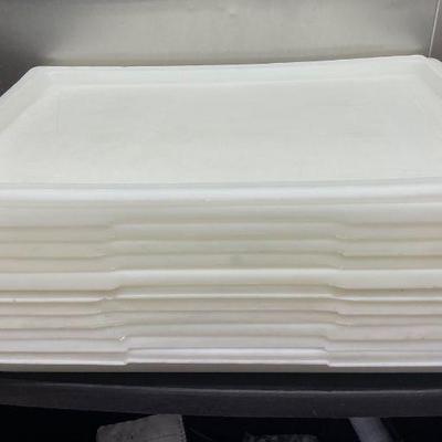 DBB519 - (11) Plastic 25” Food Storage Containers 