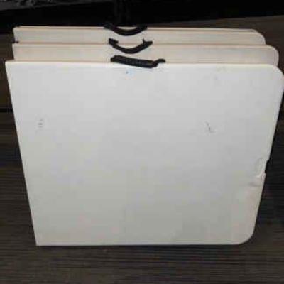 DBB701 Two Lifetime and One Cosco Folding Tables