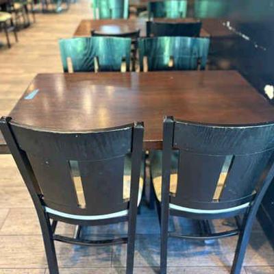 DBB015 Commercial Grade Restaurant Table and Chair Set