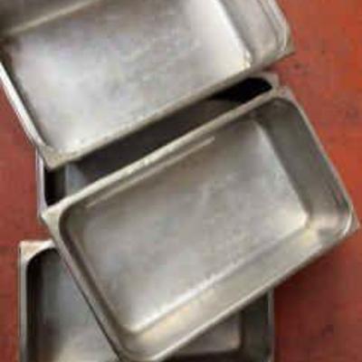 DBB405 Lot Eight Commercial Grade 6” Pans