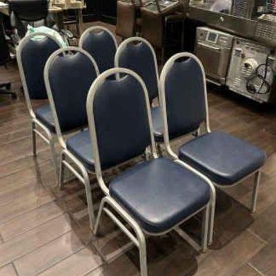 DBB002- 6 Polyurethane Foam Pad Chairs 