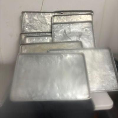 DBB382 Lot of 10 Commercial 18" x 26" Aluminum Baking Sheet Pan