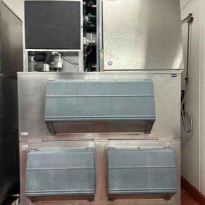 DBB575- (2) Hoshizaki Ice Makers And (1) Follett Ice Bin
