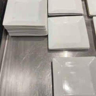 DBB328Twelve 9" Blackwood Porcelain Plates