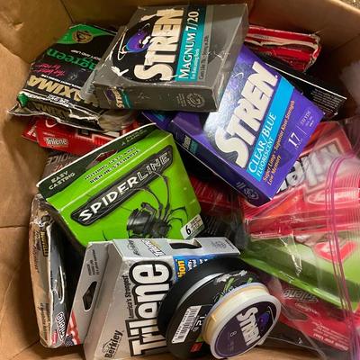 Mystery Lot of Fishing Line 