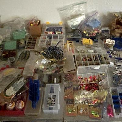 Huge Mystery Lot Of Fishing Lures + More!