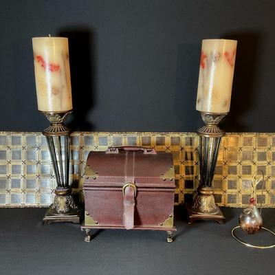 Table Runner, Candlesticks & More Decor