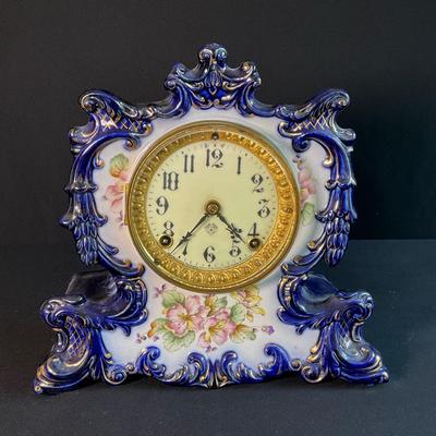 Antique Victorian Clock by The Ansonia Clock Co.