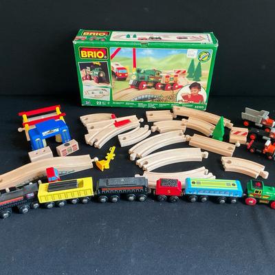 Brio Wooden Train Set 