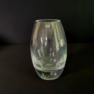 Krosno 7” Crystalline Glass Vase