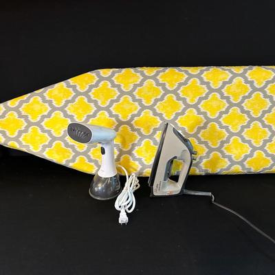 Ironing Board, Iron & Steamer