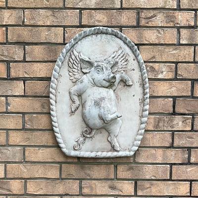 Winged Pig Wall Art