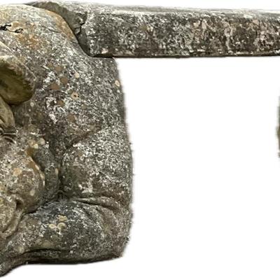 Pig Garden Bench