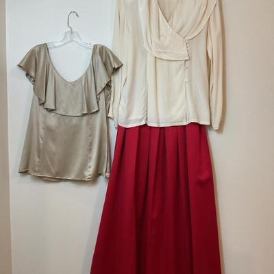 Vintage Silk & Satin Clothes