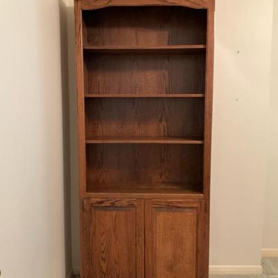 Mission Oak Bookcase 
