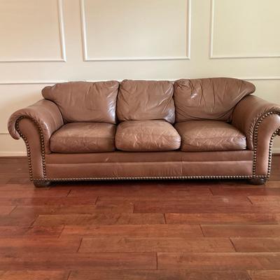 Klaussner Tan Sofa