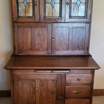Antique Hoosier Cabinet (DR)