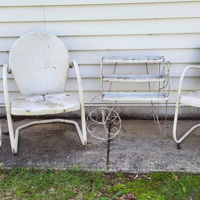 Metal Patio Furniture - Lot 1 (G)