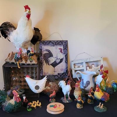 A Flock of Chickens (LR)