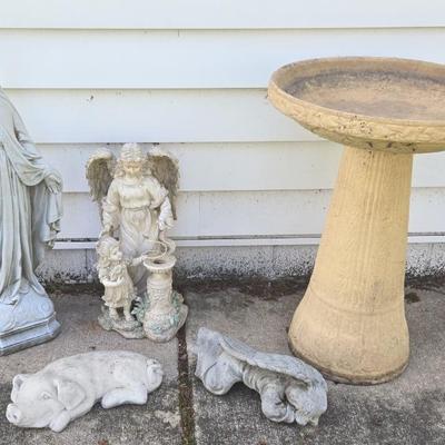 Concrete Yard Art (feat. Bird Bath) (G)