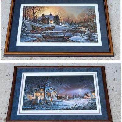Pair of Terry Redlin Framed Prints (G)