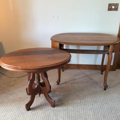 Victorian Oval Parlor Table & More (DR)