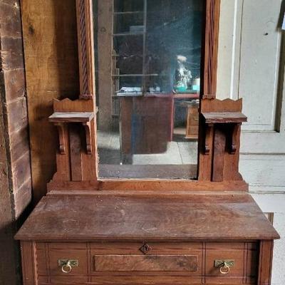 Eastlake Dresser w/ Mirror (Barn)