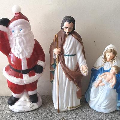 Christmas Blow Molds (G)