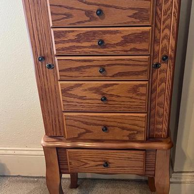 Vintage Jewelry Chest Of Drawers