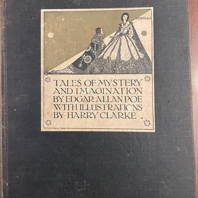 1933, Tales of Mystery and Imagination, Edgar Allan Poe, Illus. Harry Clarke