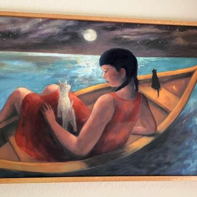 Sharon Yamamoto "Night Travelers" Print 2004 1/25