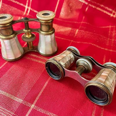 Vintage Mother of Pearl Opera Glasses 
