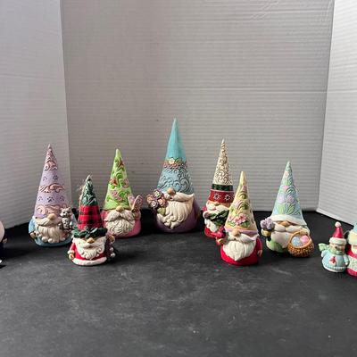 Jim Shore Seasonal Figures (9) Spring Summer Fall Winter 4th July