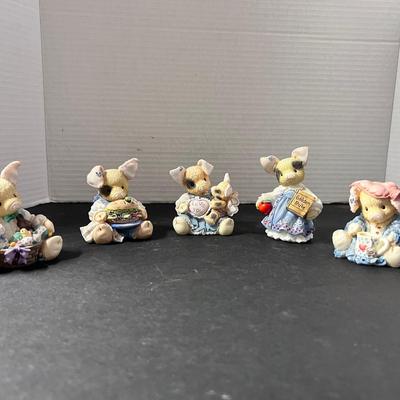 Enesco TLP Figures Love You Easter Golden Rule Roast Beef Tea