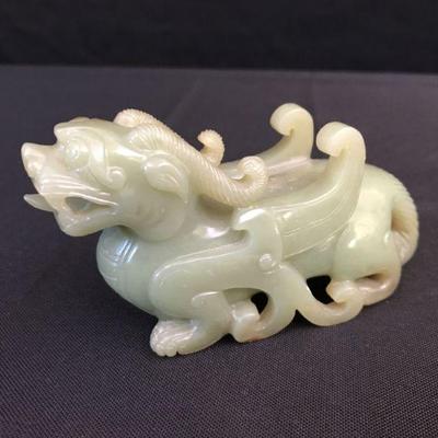  Mutton-Fat Jade Dragon