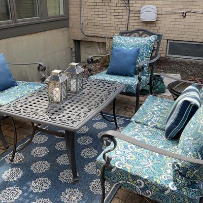 Patio Furniture Set With Firepit