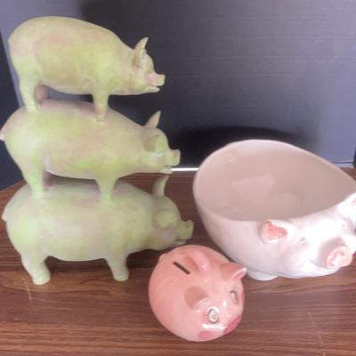 Ceramic Pigs