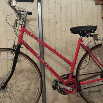 Red Schwinn Bike