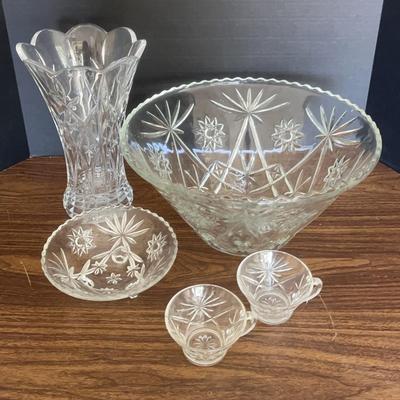 Assorted Glass Serveware