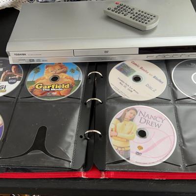 Toshiba DVD Player & Kid DVD Movies
