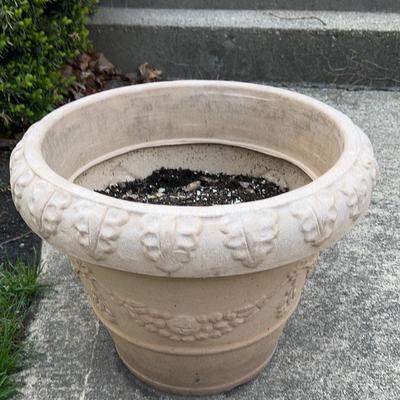 Pair of Fiberglass Planters