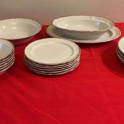 Baroque Stoneware Dish Set