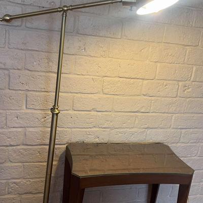 Side Table And Floor Lamp