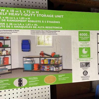 5 Shelf Heavy Duty Storage Unit