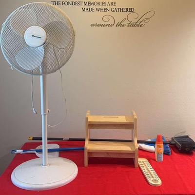 Floor Fan, Stool And More